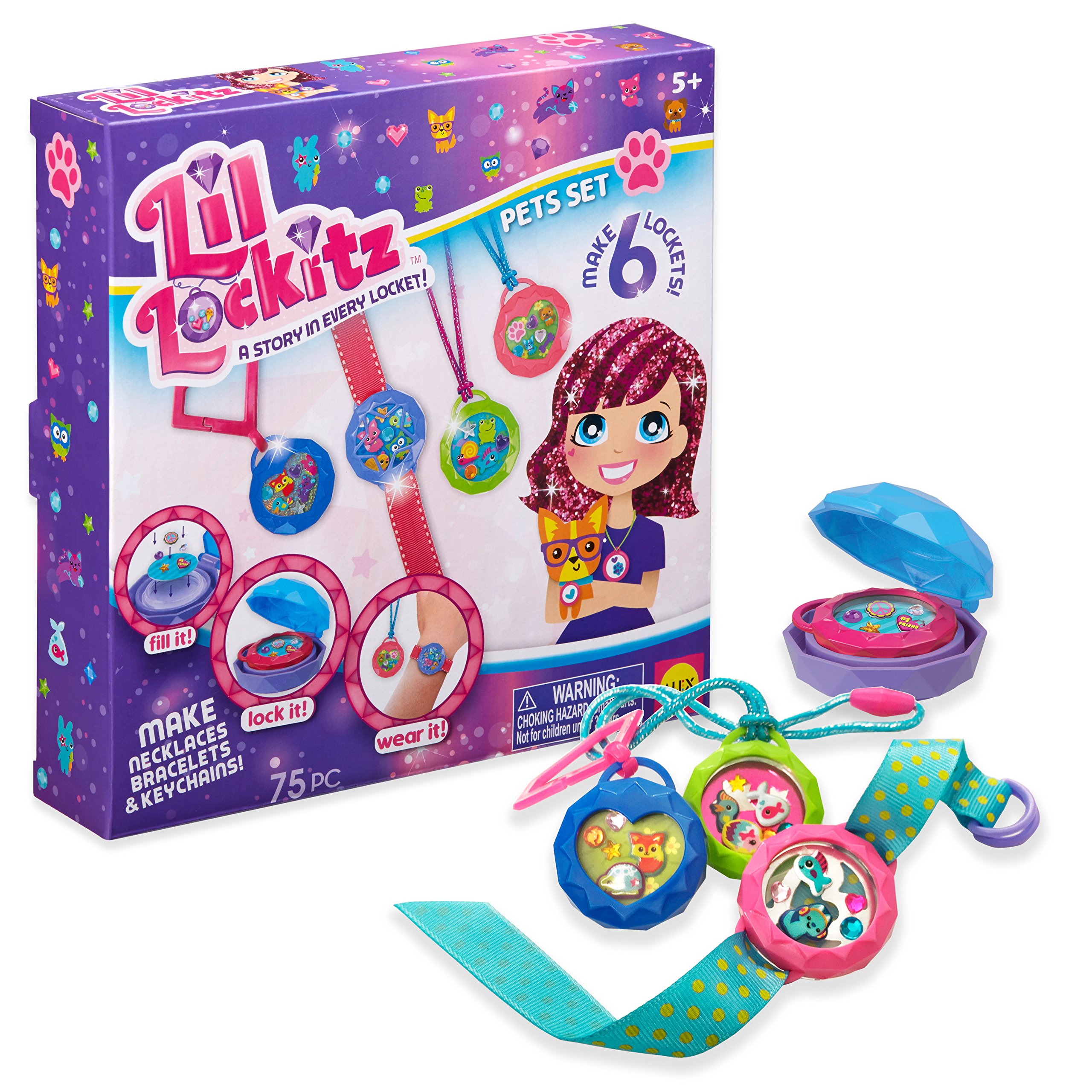 Amazon.com: Lil Lockitz Pets Set : Toys & Games